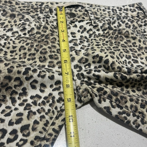Rich & Skinny Leopard Animal Print Skinny Jeans Mid Rise Size 27 - Picture 14 of 16